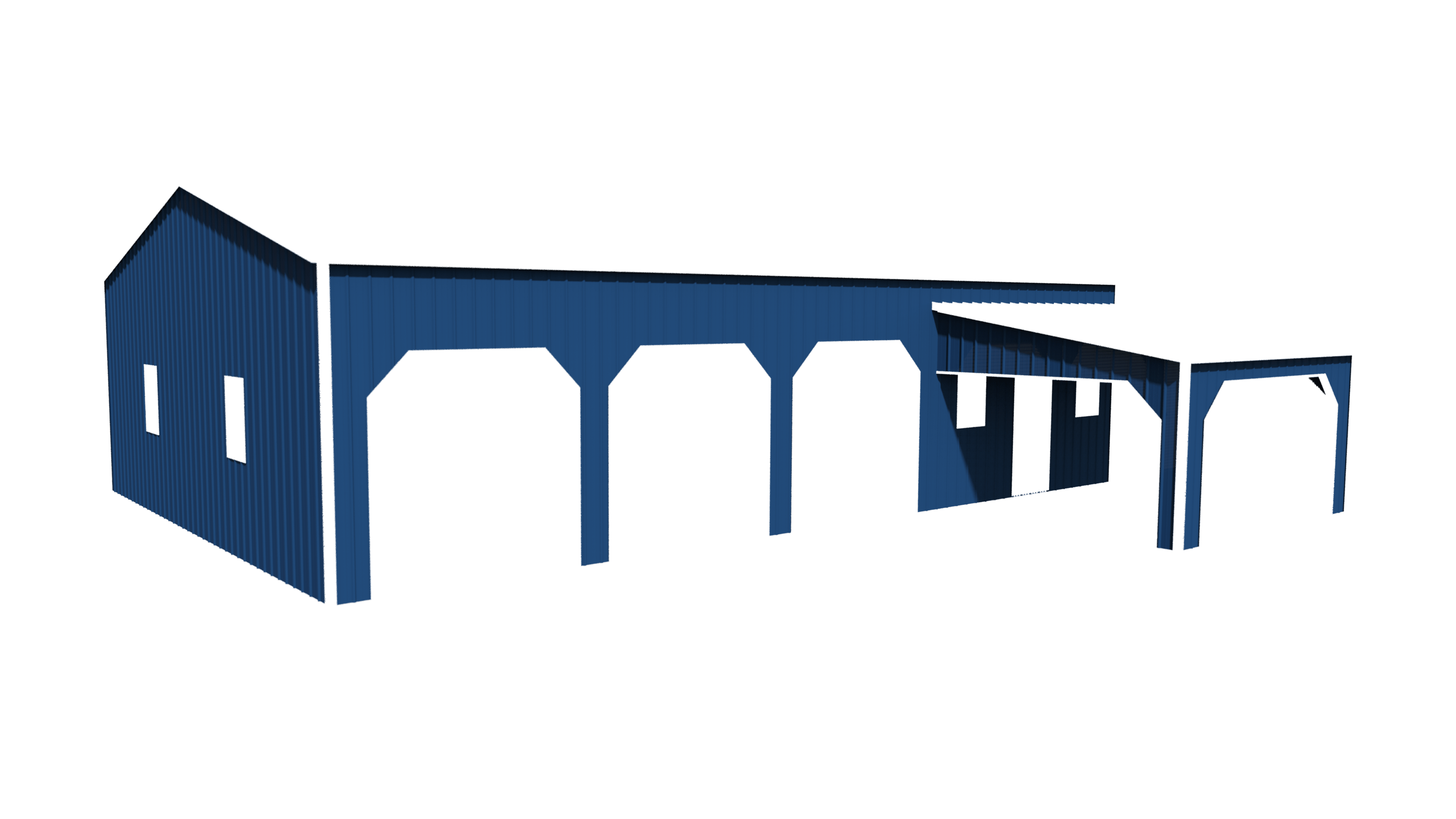 Wall Royal Blue