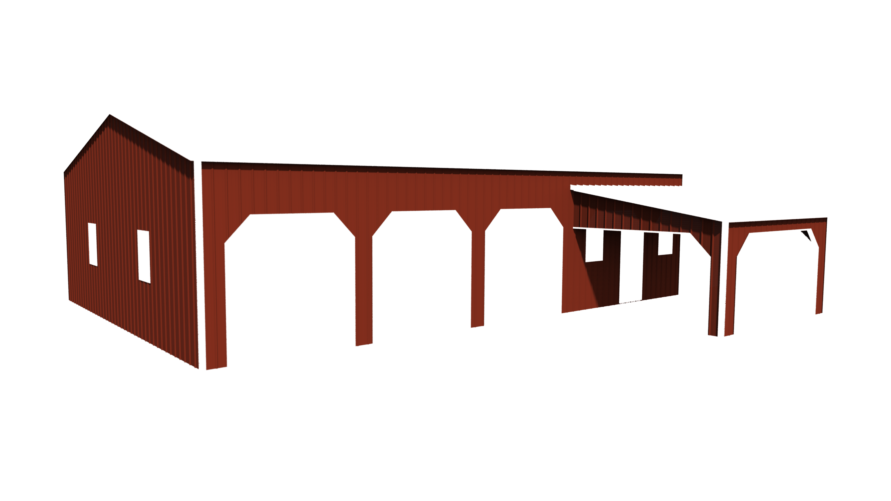 Wall Barn Red